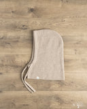 Merz b. Schwanen HDSC01SK Merino-Silk-Cashmere Unisex Hooded Scarf - Faded Grain