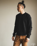 Merz b. Schwanen HENLEY01TH Long-Sleeve Thermal Henley - Deep Black