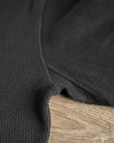 Merz b. Schwanen HENLEY01TH Long-Sleeve Thermal Henley - Deep Black