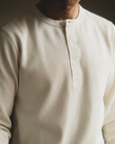 Merz b. Schwanen HENLEY01TH Long-Sleeve Thermal Henley - Nature