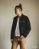 Merz b. Schwanen JKT07 Zipped Twill Jacket - Deep Black