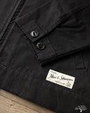 Merz b. Schwanen JKT07 Zipped Twill Jacket - Deep Black