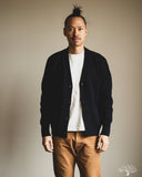 Merz b. Schwanen LOCG02 Merino-Cashmere Cardigan - Dark Navy