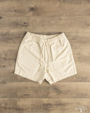 Merz b. Schwanen MALIBU01T 5" Lightweight Cotton Twill Shorts - Chalk