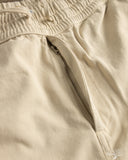 Merz b. Schwanen MALIBU01T 5" Lightweight Cotton Twill Shorts - Chalk