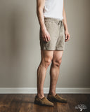 Merz b. Schwanen MALIBU01T 5" Lightweight Cotton Twill Shorts - Vintage Army