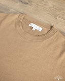 Merz b. Schwanen MERINOTEE01 Refined Knitted Merino Wool T-Shirt - Shore Sand