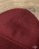 Merz b. Schwanen MWBN05 Merino Wool Ribbed Watch Cap - Burgundy