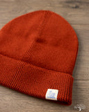 Merz b. Schwanen MWBN05 Merino Wool Ribbed Watch Cap - Clay