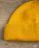 Merz b. Schwanen MWBN05 Merino Wool Ribbed Watch Cap - Honey