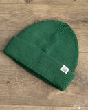Merz b. Schwanen MWBN05 Merino Wool Ribbed Watch Cap - Moss