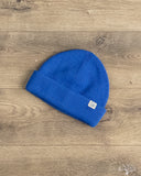 Merz b. Schwanen MWBN05 Merino Wool Ribbed Watch Cap - Swan Blue