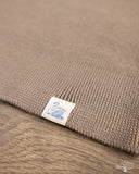 Merz b. Schwanen MWZP04 Merino Wool Ribbed Half-Zip Pullover - Grain