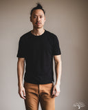 Merz b. Schwanen PIMATEE01 Organic Pima Cotton T-Shirt - Deep Black