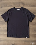 Merz b. Schwanen PIMATEE01 Organic Pima Cotton T-Shirt - Dark Navy