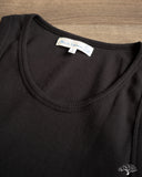 Merz b. Schwanen RIBTANK01 Ribbed Tank Top - Charcoal
