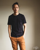 Merz b. Schwanen SCT04 Pima Cotton Tee - Dark Navy