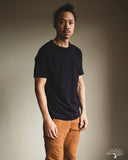 Merz b. Schwanen SCT04 Pima Cotton Tee - Dark Navy