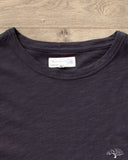 Merz b. Schwanen SCT04 Pima Cotton Tee - Dark Navy