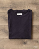 Merz b. Schwanen SCT04 Pima Cotton Tee - Dark Navy