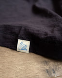 Merz b. Schwanen SCT04 Pima Cotton Tee - Dark Navy