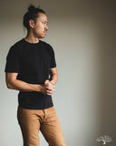 Merz b. Schwanen SCT04 Pima Cotton Tee - Deep Black