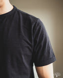 Merz b. Schwanen SCT04 Pima Cotton Tee - Deep Black