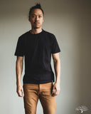 Merz b. Schwanen SCT04 Pima Cotton Tee - Deep Black