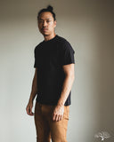 Merz b. Schwanen SCT04 Pima Cotton Tee - Deep Black
