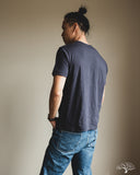 Merz b. Schwanen SCT04 Pima Cotton Tee - Denim Blue