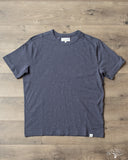 Merz b. Schwanen SCT04 Pima Cotton Tee - Denim Blue