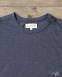 Merz b. Schwanen SCT04 Pima Cotton Tee - Denim Blue