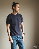 Merz b. Schwanen SCT04 Pima Cotton Tee - Denim Blue