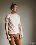 Merz b. Schwanen SCT04 Pima Cotton Tee - Dusted Pink
