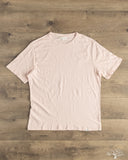 Merz b. Schwanen SCT04 Pima Cotton Tee - Dusted Pink