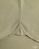 Merz b. Schwanen SHIRT01HB - Herringbone Long-Sleeve Shirt - Army