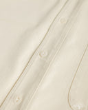 Merz b. Schwanen SHIRT01HB - Herringbone Long-Sleeve Shirt - Nature