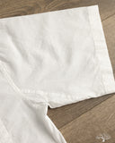Merz b. Schwanen SHIRT09LP Lightweight Cotton Poplin Short-Sleeve Shirt - White