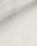 Merz b. Schwanen SHIRT09LP Lightweight Cotton Poplin Short-Sleeve Shirt - White