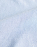 Merz b. Schwanen SHIRT11OX Modern-Cut Cotton Oxford Long-Sleeve Shirt - Light Blue / White