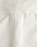 Merz b. Schwanen SHIRT19OX Button-Down Cotton Oxford Long-Sleeve Shirt - White