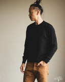 Merz b. Schwanen SKCN02 - Lightweight Merino Wool-Cashmere-Silk Sweater - Deep Black