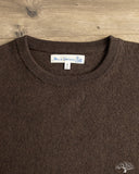Merz b. Schwanen SKCN02 - Lightweight Merino Wool-Cashmere-Silk Sweater - Espresso