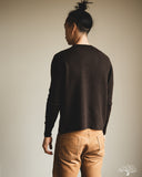 Merz b. Schwanen SKCN02 - Lightweight Merino Wool-Cashmere-Silk Sweater - Espresso