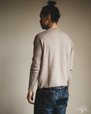 Merz b. Schwanen SKCN02 - Lightweight Merino Wool-Cashmere-Silk Sweater - Faded Grain