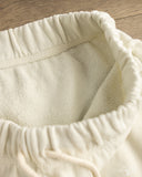 Merz b. Schwanen SPS05 Retro Fleece Sweat Shorts - Cashew