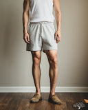 Merz b. Schwanen SPS05 Retro Fleece Sweat Shorts - Grey Melange