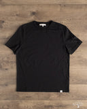 Merz b. Schwanen TEE02 Classic Cotton Jersey T-Shirt - Black