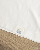 Merz b. Schwanen TEE02C Cropped Classic Cotton Jersey T-Shirt - White