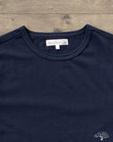 Merz b. Schwanen 215 Two-Thread Loopwheel Tee - Ink Blue